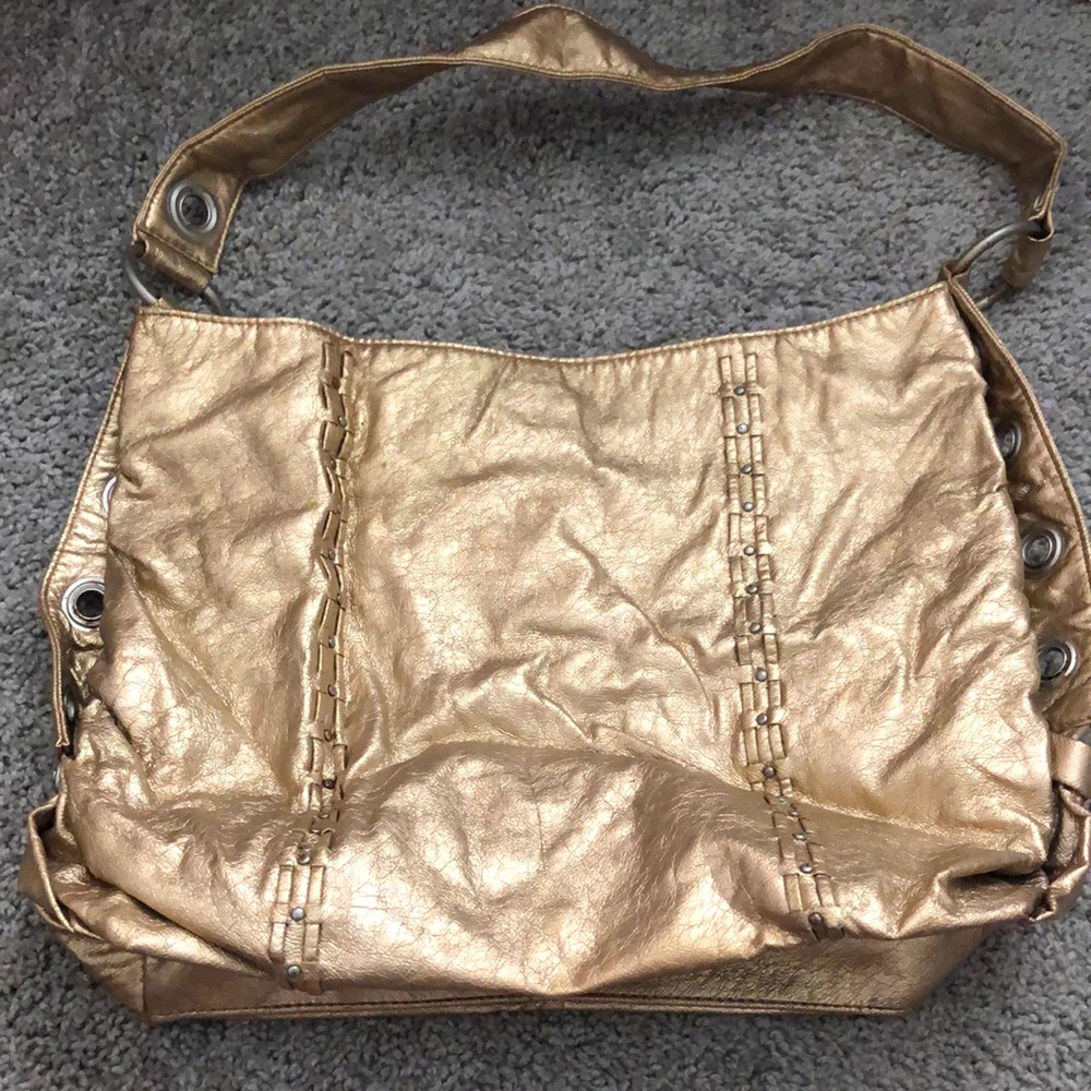 Vintage Xoxo Gold Purse Y2K